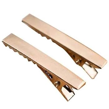 Amazon.com: 120 Pcs 1-3/4 Inch(45 mm) Gold Alligator Hair